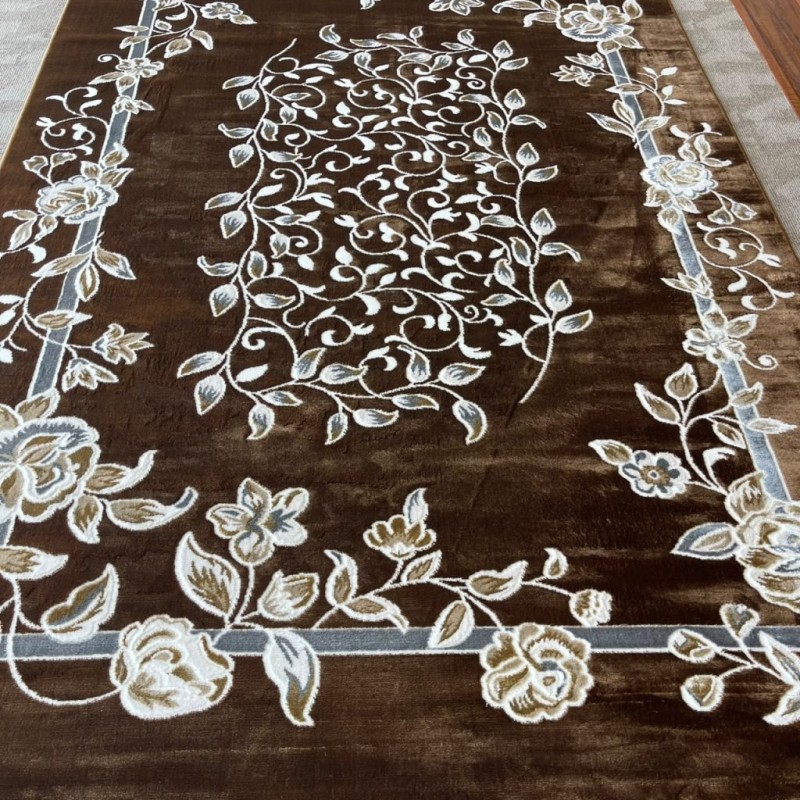 سجاد كلاسيك مالمو تركي S1019 كابتشينو مقاس 250*350