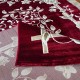 سجاد كلاسيك مالمو تركي S1019 عنابي مقاس 300*400