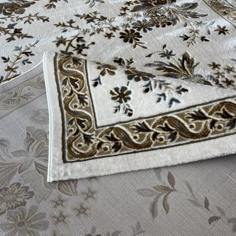 سجاد كلاسيك مالمو تركي S1020 كريم مقاس 250*350