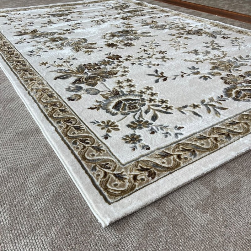 سجاد كلاسيك مالمو تركي S1020 كريم مقاس 250*350