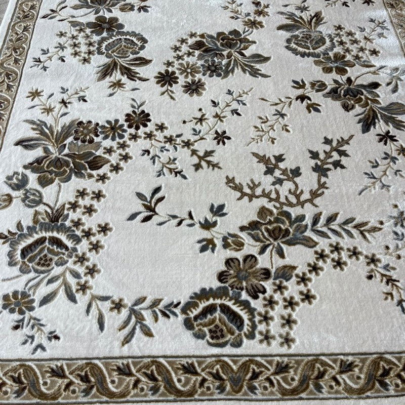 سجاد كلاسيك مالمو تركي S1020 كريم مقاس 250*350