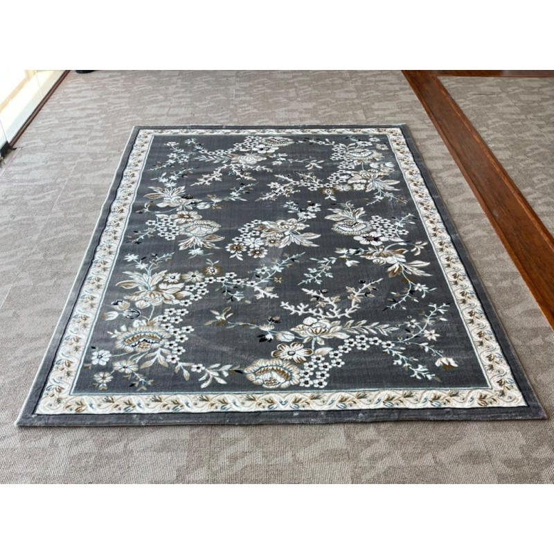 سجاد كلاسيك مالمو تركي S1020 رصاصي مقاس 100*200