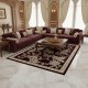 سجاد كلاسيك مالمو تركي S1020 عنابي مقاس 250*350