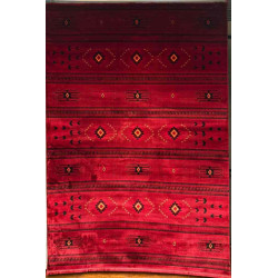 سجاد تركي بخارى سوبر افغاني 07381 احمر مقاس 400*500