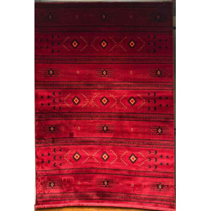 سجاد تركي بخارى سوبر افغاني 07381 احمر مقاس 400*500