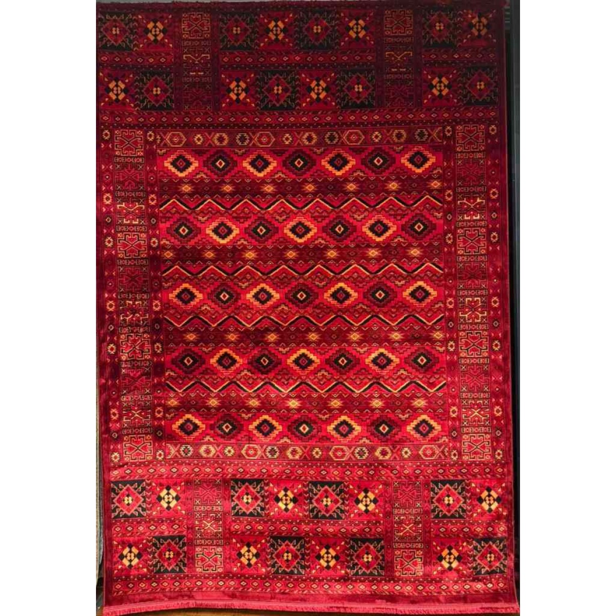سجاد تركي بخارى سوبر افغاني RFG4507 احمر مقاس 200*300