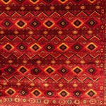 سجاد تركي بخارى سوبر افغاني RFG4507 احمر مقاس 200*300