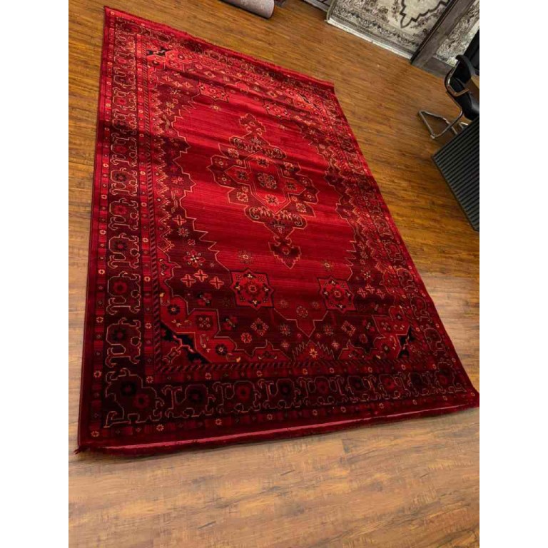 سجاد تركي بخارى سوبر افغاني RFG4512 احمر مقاس 250*350