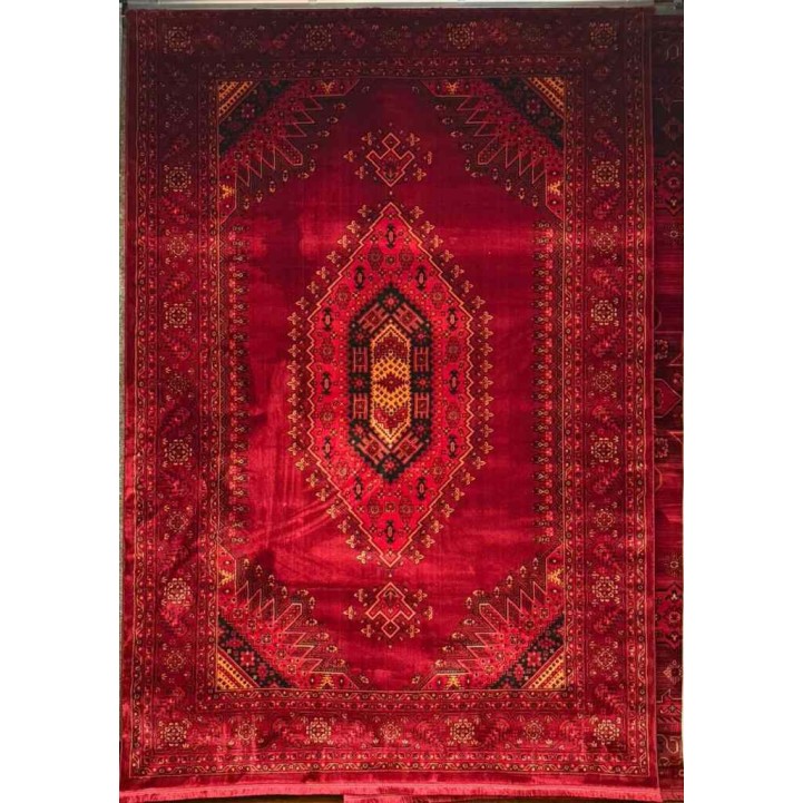 سجاد تركي بخارى سوبر افغاني RFG4541 احمر مقاس 250*350