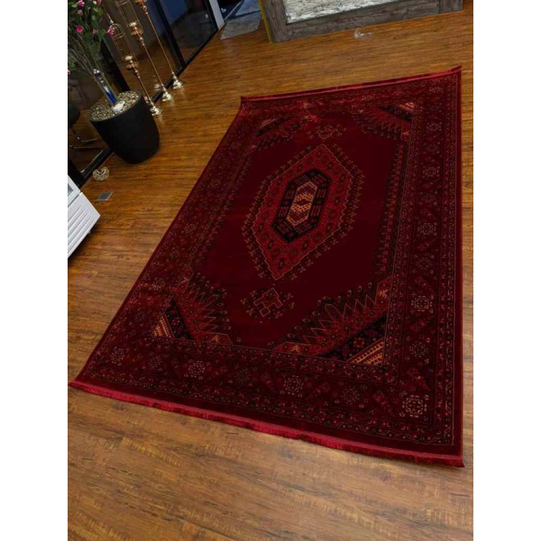 سجاد تركي بخارى سوبر افغاني RFG4541 احمر مقاس 250*350