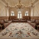 سجاد تركي سوبر الماني F498A بيج مقاس 50*80