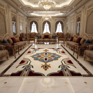 سجاد تركي سوبر ستار F500A كريم مقاس 400*600