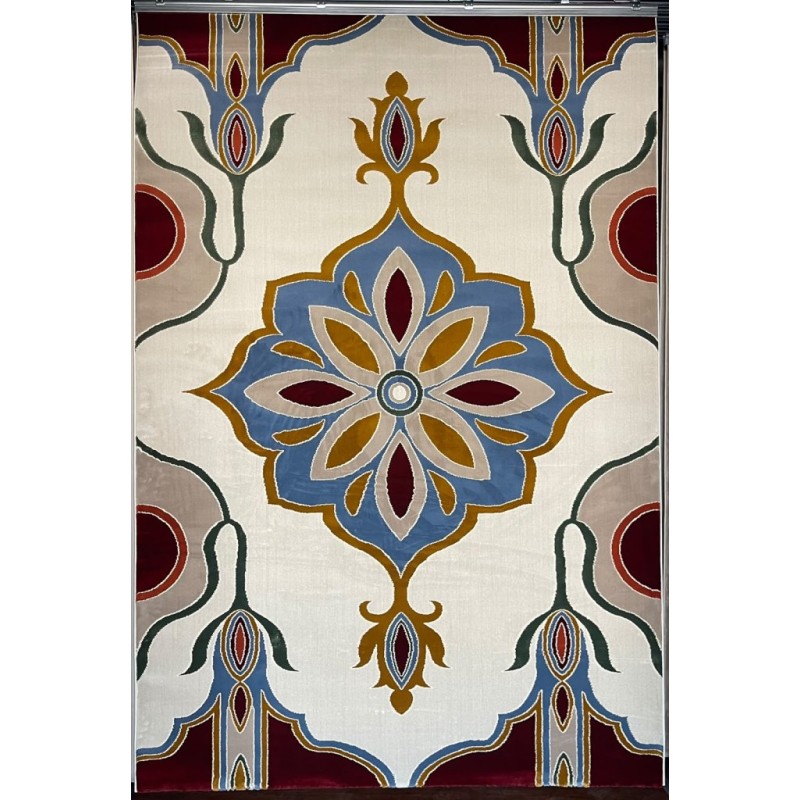 سجاد تركي سوبر ستار F500A كريم مقاس 400*600