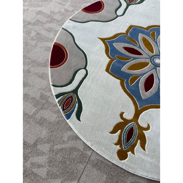 سجاد تركي سوبر ستار F500A كريم دايري مقاس 150*150
