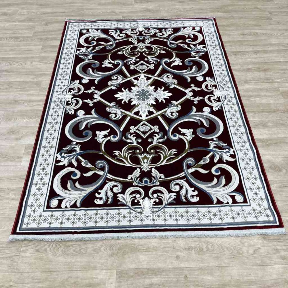 سجاد شرقي تاج نقش ايراني تركي 36023A احمر مقاس 250*350