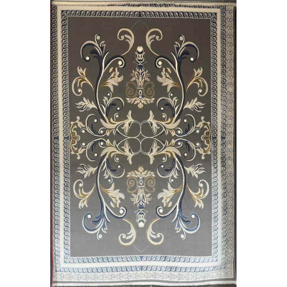 سجاد تركي تاج 8 38318A رصاصي مقاس 50*80 سجاد تركي تاج 8 38318A رصاصي مقاس 50*80