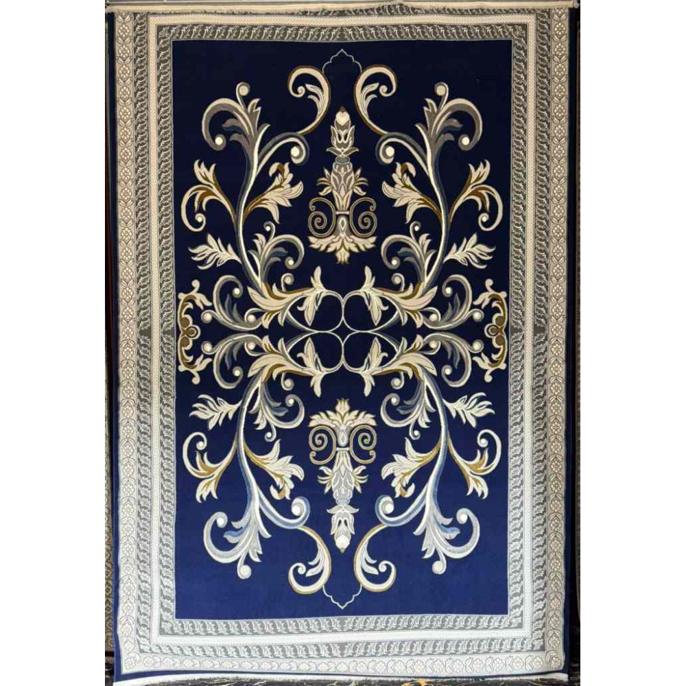 سجاد تركي تاج 8 38318A كحلي مقاس 400*600 سجاد تركي تاج 8 38318A كحلي مقاس 400*600