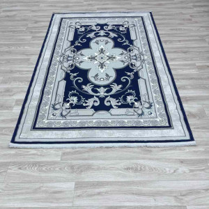 سجاد تركي سيرينتي نشقه ايراني 36235 كحلي مقاس 400*500