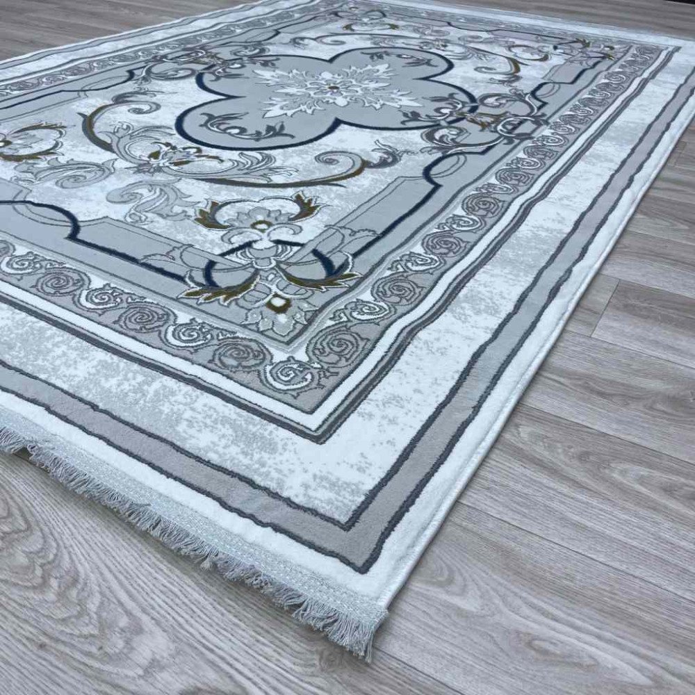 سجاد تركي سيرينتي نشقه ايراني 36235 كريم كريم مقاس  300*500