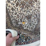 سجاد تركي الفخامة صوف اكرليك خيط مبروم  37878 لون كريم مقاس 100*300