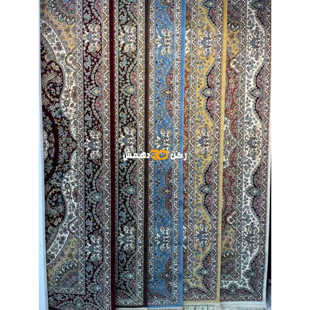 سجاد تركي الفخامة صوف اكرليك خيط مبروم  36963 لون كحلي مقاس 200*300