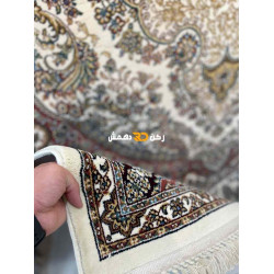 سجاد تركي الفخامة صوف اكرليك خيط مبروم 36963 لون كريم مقاس 100*200 سجاد تركي الفخامة صوف اكرليك خيط مبروم 36963 لون كريم مقاس 100*200