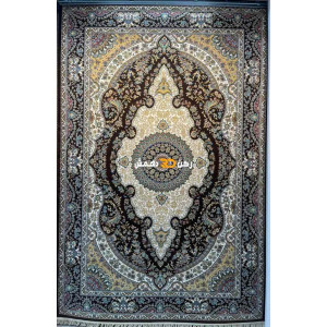 سجاد تركي الفخامة صوف اكرليك خيط مبروم  36963 لون بني مقاس 200*300