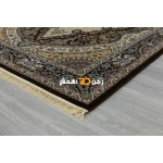 سجاد تركي الفخامة صوف اكرليك خيط مبروم  36963 لون بني مقاس 400*400