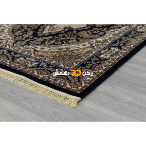 سجاد تركي الفخامة صوف اكرليك خيط مبروم  36963 لون كحلي مقاس 200*300