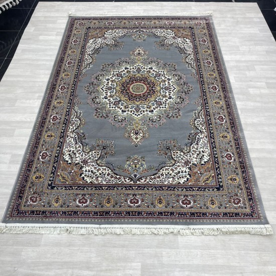 سجاد تركي الماس صوف درجه اولا كلاسيك سميك 38684A رصاصي مقاس 100*400 سجاد تركي الماس صوف درجه اولا كلاسيك سميك 38684A رصاصي مقاس 100*400