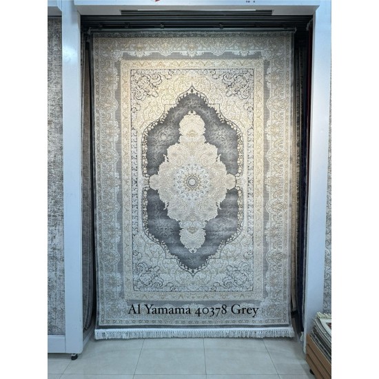 سجاد تركي اليمامة كلاسيك سميك ناعم 40378A رصاصي مقاس 500*500 سجاد تركي اليمامة كلاسيك سميك ناعم 40378A رصاصي مقاس 500*500