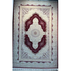 سجاد تركي اليمامة كلاسيك سميك ناعم 40378A احمر مقاس 100*400