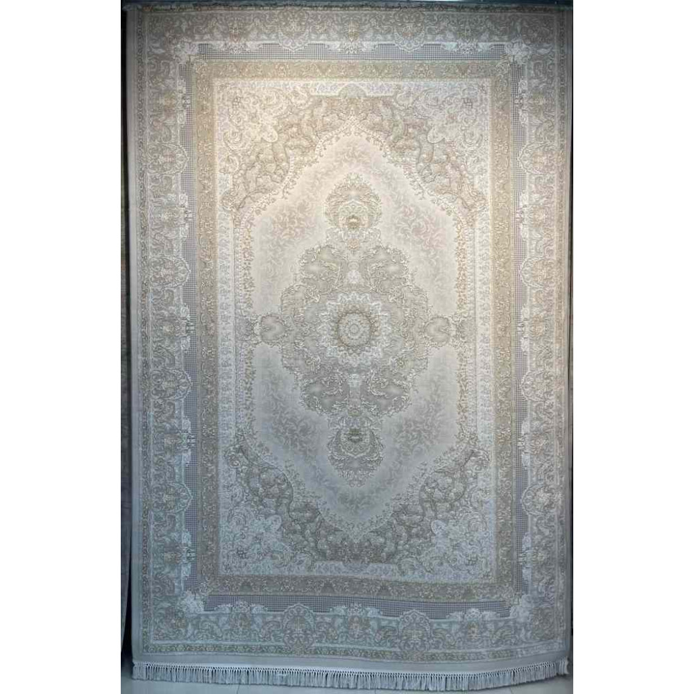 سجاد تركي اليمامة كلاسيك سميك ناعم 40378A كريم مقاس 100*200