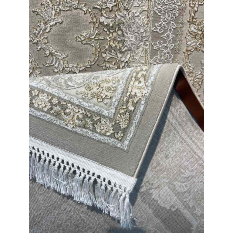 سجاد تركي اليمامة كلاسيك سميك ناعم 40378A بيج مقاس 500*700
