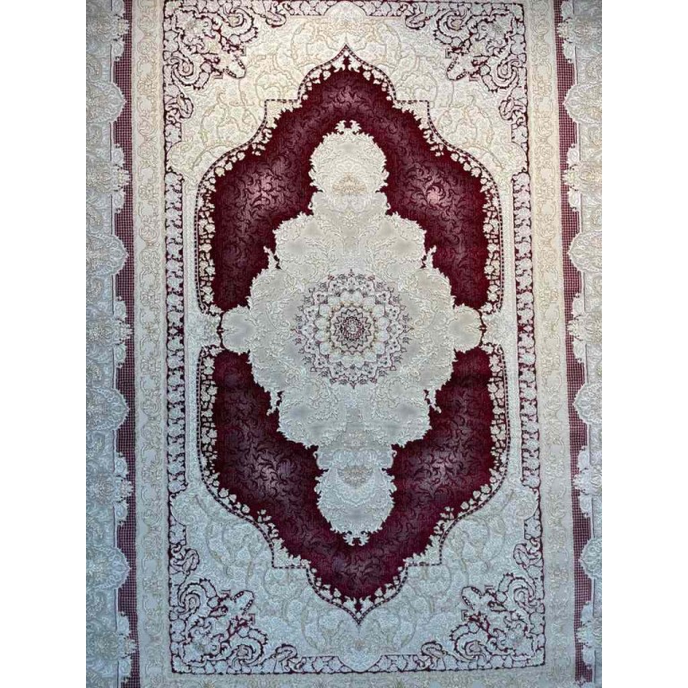 سجاد تركي اليمامة كلاسيك سميك ناعم 40378A احمر مقاس 400*400
