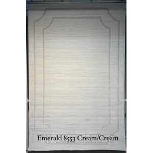 سجاد تركي اطار برواز الزمرد 8553 كريم كريم مقاس 80*150