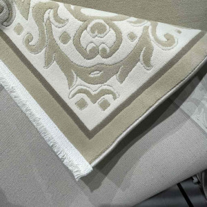 سجاد تركي فلورنس J674 بيج كريم مقاس 100*200