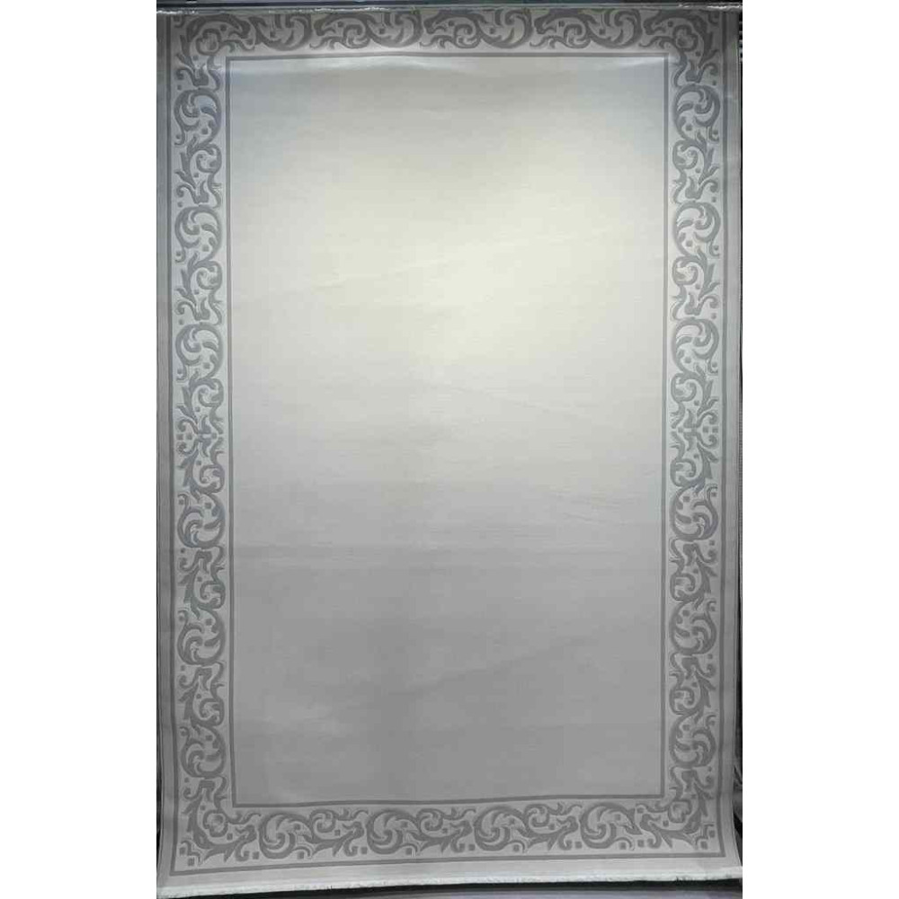 سجاد تركي فلورنس J674 كريم رصاصي مقاس 100*200