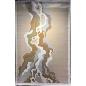 سجاد تركي فلورنس 620 بيج اخضر مقاس 300*500