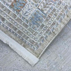 سجاد بوهيمي تركي جاليري F536CT11 كريم بيج مقاس 100*200