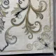 سجاد تركي لمينا نقش فرنسي 40844A كريم مقاس 400*400