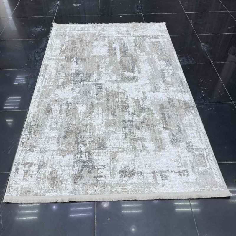 سجاد اوقيانوس تركي 02678C رصاصي بيج مقاس 200*300