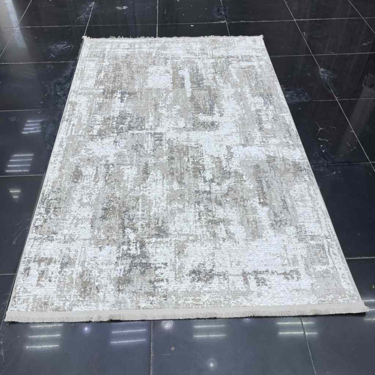 سجاد اوقيانوس تركي 02678C رصاصي بيج مقاس 150*230 سجاد اوقيانوس تركي 02678C رصاصي بيج مقاس 150*230