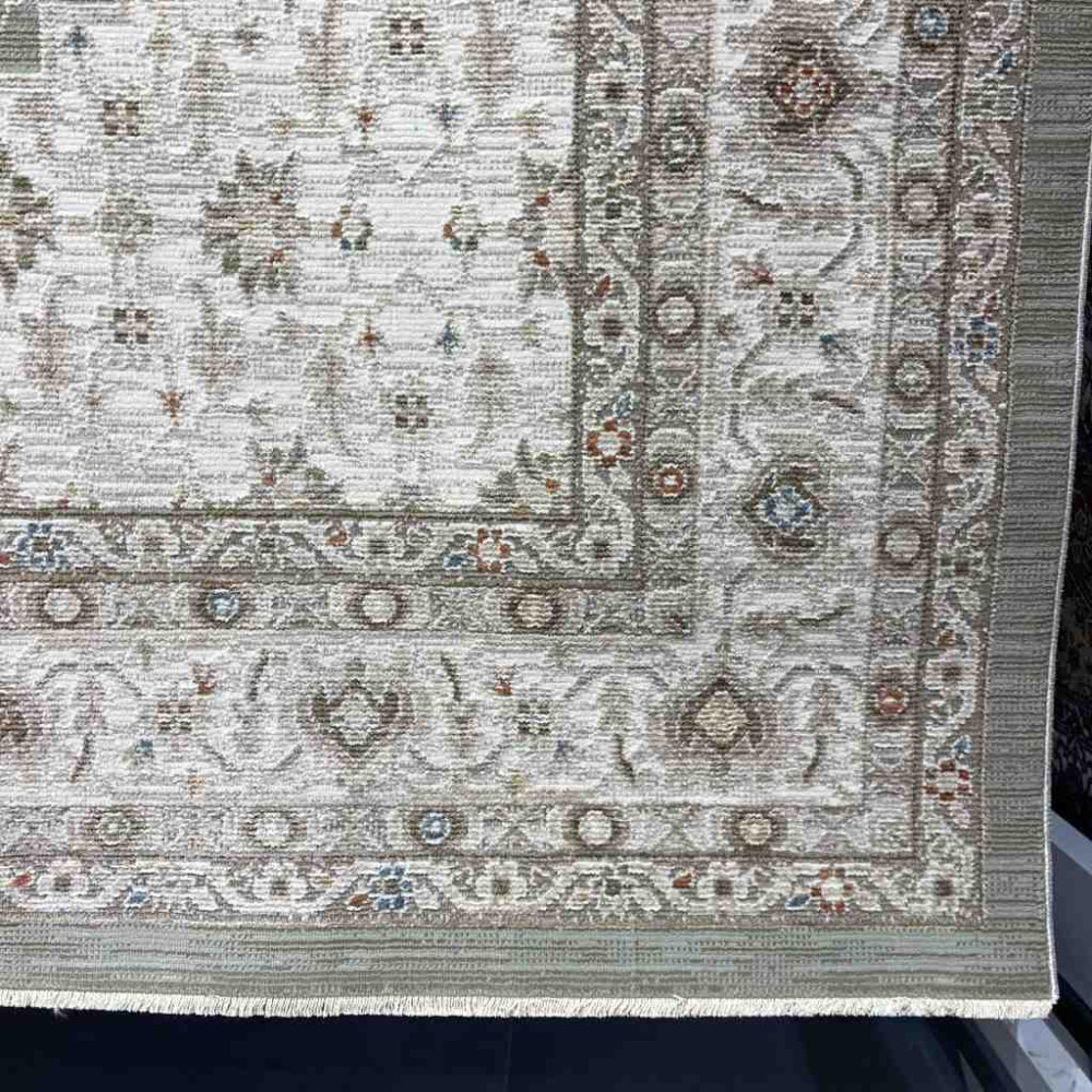 سجاد تركي بوهيمي اورنات AA034B اخضر مقاس 80*150