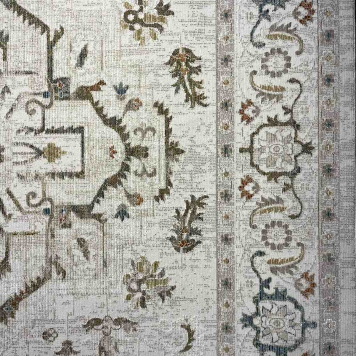 سجاد تركي بوهيمي اورنات G0641A كريم مقاس 250*350