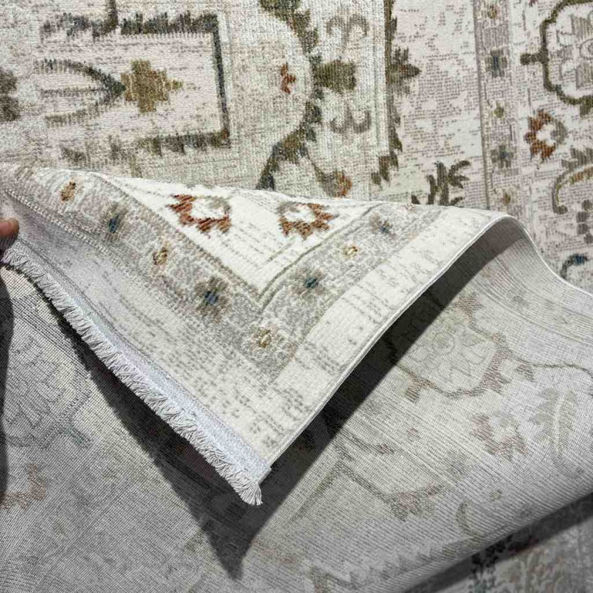 سجاد تركي بوهيمي اورنات G0641A كريم مقاس 250*350