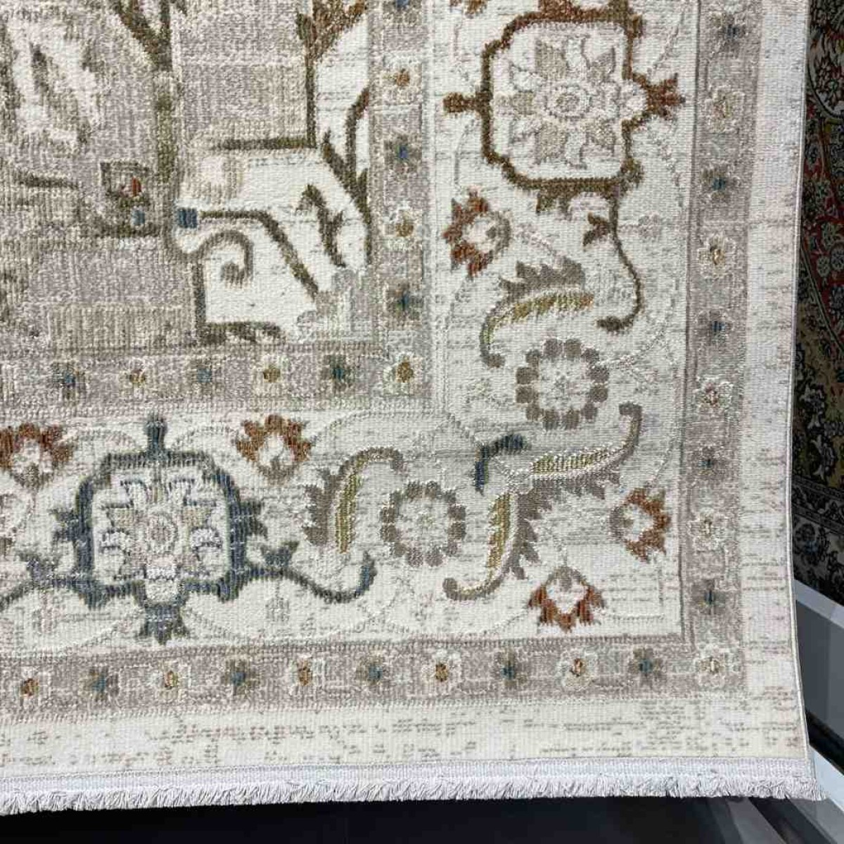 سجاد تركي بوهيمي اورنات G0641A كريم مقاس 250*350