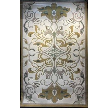 سجاد تركي بالاس S0190A  ابيض ذهبي مقاس  100*200