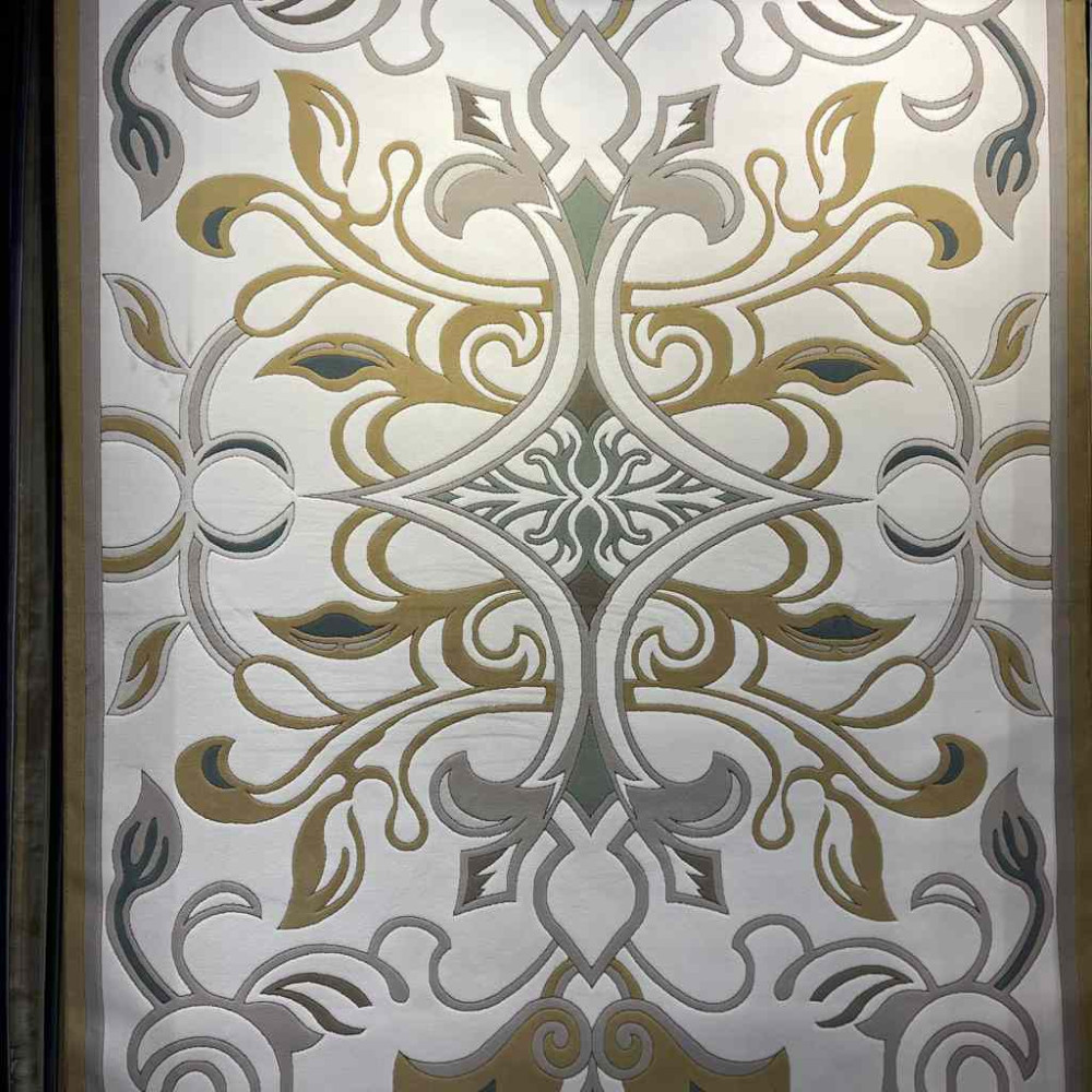 سجاد تركي بالاس S0190A ابيض ذهبي مقاس 100*200 سجاد تركي بالاس S0190A ابيض ذهبي مقاس 100*200