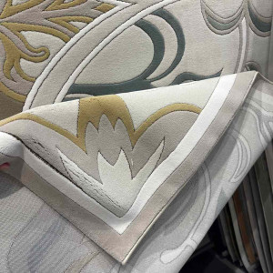 سجاد تركي بالاس S0190A ابيض رصاصي مقاس 500*600 سجاد تركي بالاس S0190A ابيض رصاصي مقاس 500*600